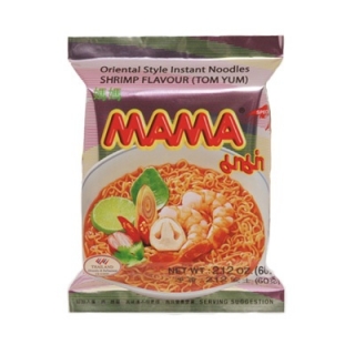 Mama Instant Noodles Tom Yum Shrimp 60g