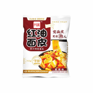 BAIJIA Broad Noodle Chili Oil Sour 红油面皮115g