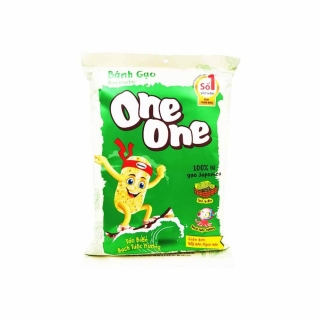 One One Rýžové Krekry s příchutí mořské řasy 104g