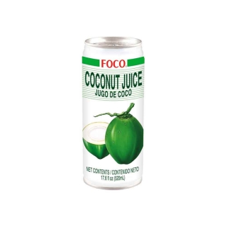 Foco Kokosová Šťáva s Kousky Kokosové 520ml