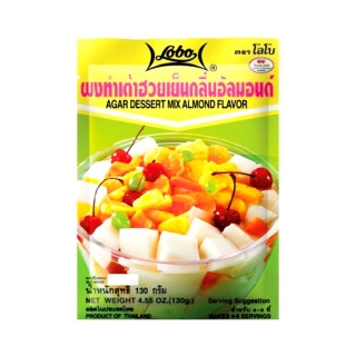 Lobo Agar Dessert Mix Almond Flavour 130g