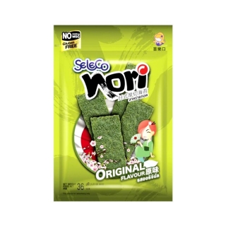 Seleco Seaweed Snack Original, 36g