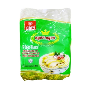 VIFON ngon ngon Široké Rýžové Nudle 500g