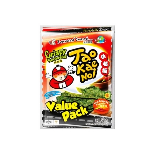 TaoKeaNoi Seeweed Snack Hot and Spicy Value Pack 59g