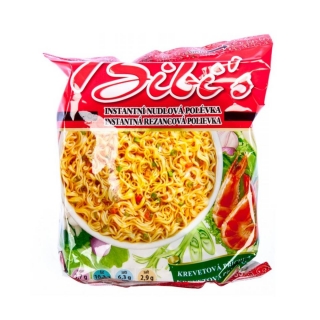 Bibi´s Instantní Nudlová Polévka Krevetová 60g