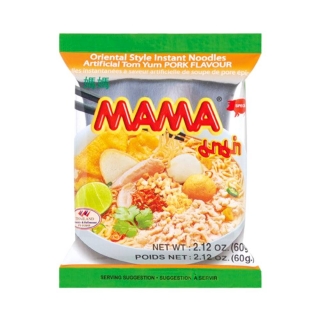 Mama Instant Noodles Tom Yum Pork 60g