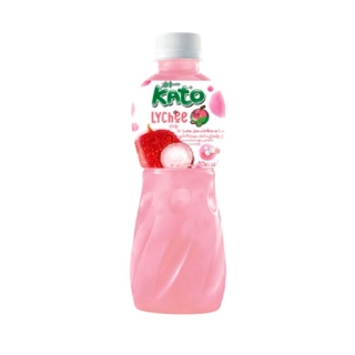 KATO Lychee Juice with Nata De Coco 320ml