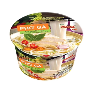 MAMA Instant Rice Noodle Pho Ga Bowl 65g