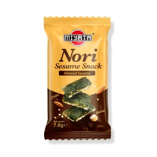 Miyata Nori Sesame Snack Almond Sesame 7,8g