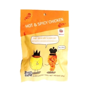 SEN DV Hot Spicy Chicken Lotus Seeds 25g