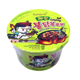 Samyang Hot Chicken Ramen Jjajang Bowl 105g