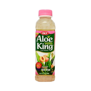 OKF Aloe Vera Drink Peach 500ml