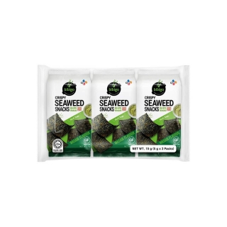 Bibigo Korejské Řasy Chipsy Wasabi 3x5g