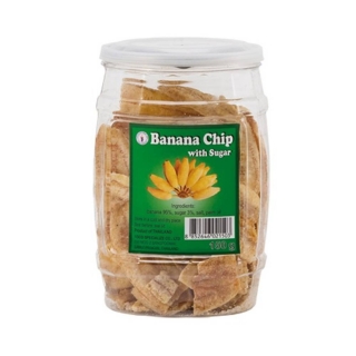 Thai Dancer Banana Chips With Sugar 150g