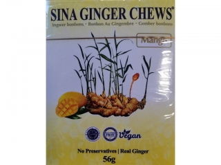Sina Ginger Mango Candy 56g