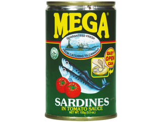 Mega Sardines in Tomato Sauce 155g