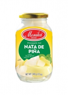Monika Nata de Piña (Pineapple) in Heavy Syrup 340g