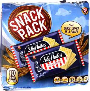 M.Y. San Skyflakes Cracker Snackpack 250g