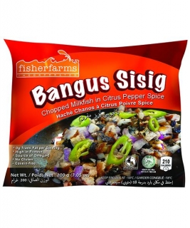 FISHER FARMS MILKFISH (BANGUS) SISIG 200g