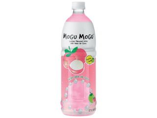 Mogu mogu Nata de Coco drink with lychee flavour 1l