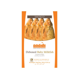 Fisherfarm's Deboned Smoked baby milkfish 450g