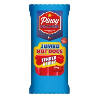 Pinoy Kitchen Jumbo Hot dogs 320g