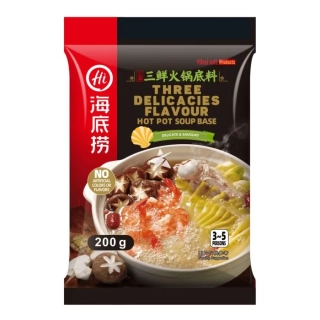 Haidilao Three Delicacies Flavour Hot Pot Soup Base 200g