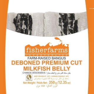 FisherFarms Deboned Milkfish Premium Cut Belly 350g