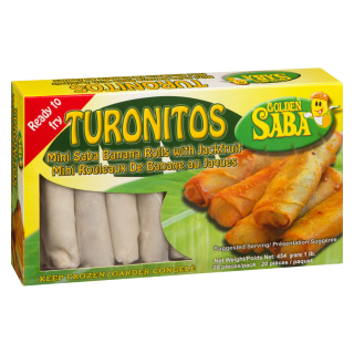 Golden Saba Turonitos Banana Rolls - Jackfruit 454g