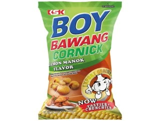 Boy Bawang Corn snacks Lechon Manok with roasted chicken flavor 100g